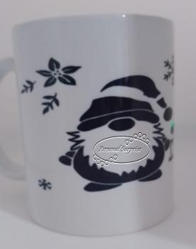 Minimalistische Wichtel-Tasse